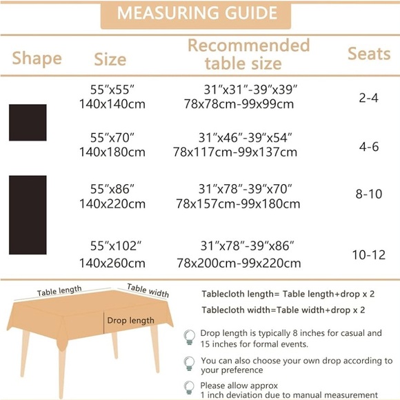 Beautiful Embroidered Rectangular Table Cloth - Picture 6 of 6